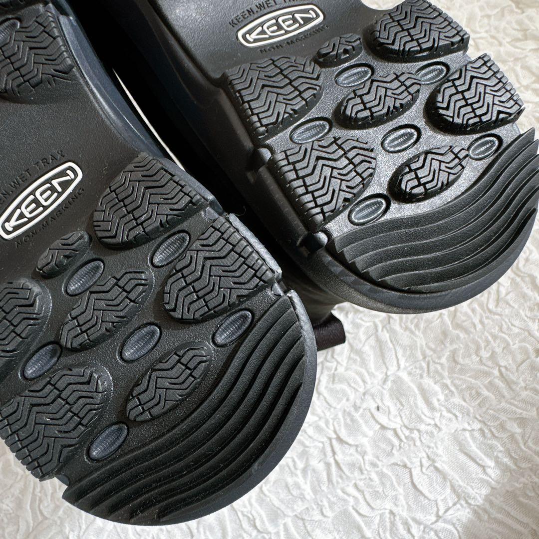 【美品】KEEN キーン 防水 チェルシーブーツ サイドゴア アウトドア 通勤