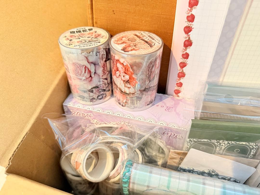 コラージュ素材　断捨離　おすそ分け　80サイズ