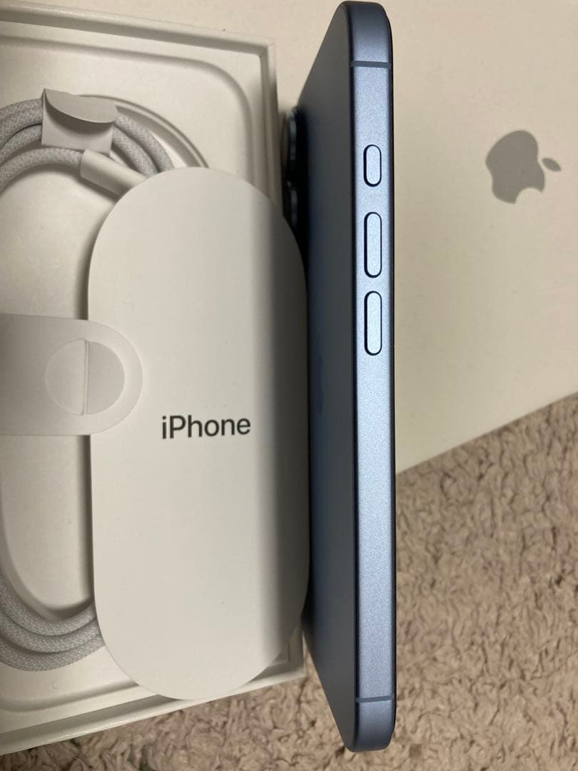 Apple iPhone17 ミストブルー 256GB 状態綺麗simフリー無印