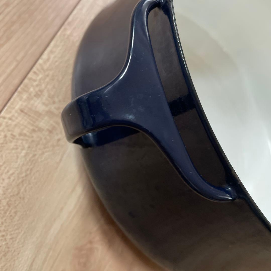 希少 DANSK ダンスク コべンスタイル ミッドナイトブルー 両手鍋 23cm