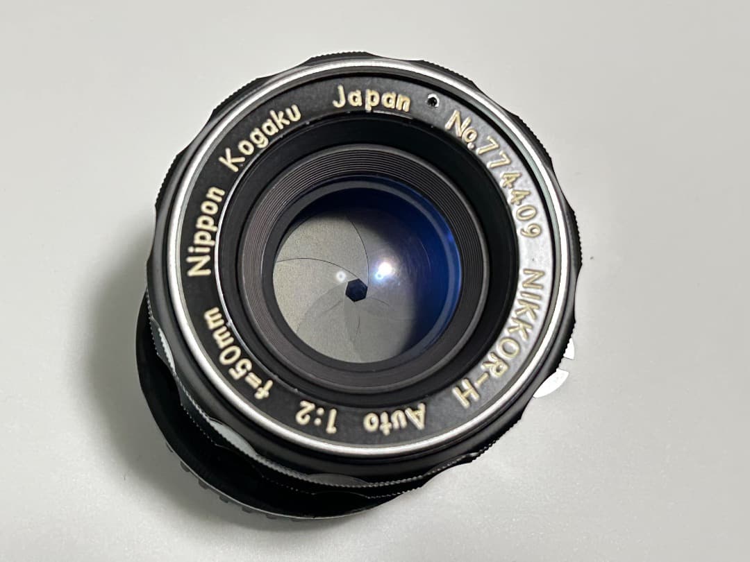 NIKON F アイレベル ブラック 後期 + H Auto 50mm F2