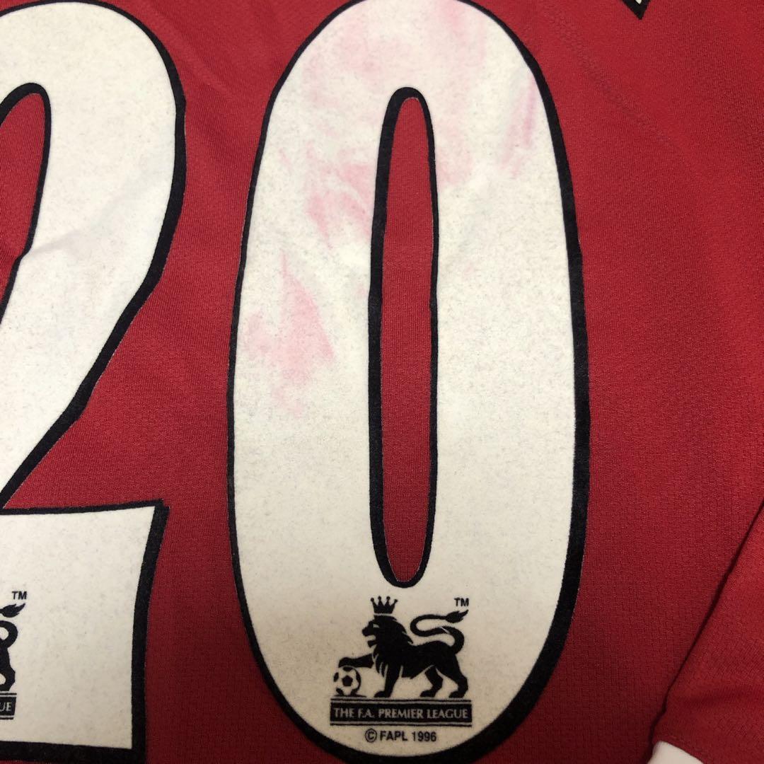 田中シェン着　マンチェスターユナイテッド　06 07 長袖　スールシャール