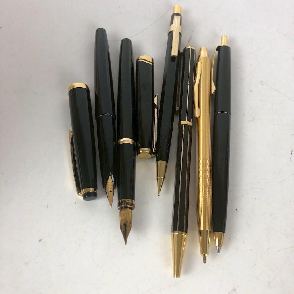 PARKER WATERMAN ブランド筆記具 8点 まとめ売り 万年筆 ボール