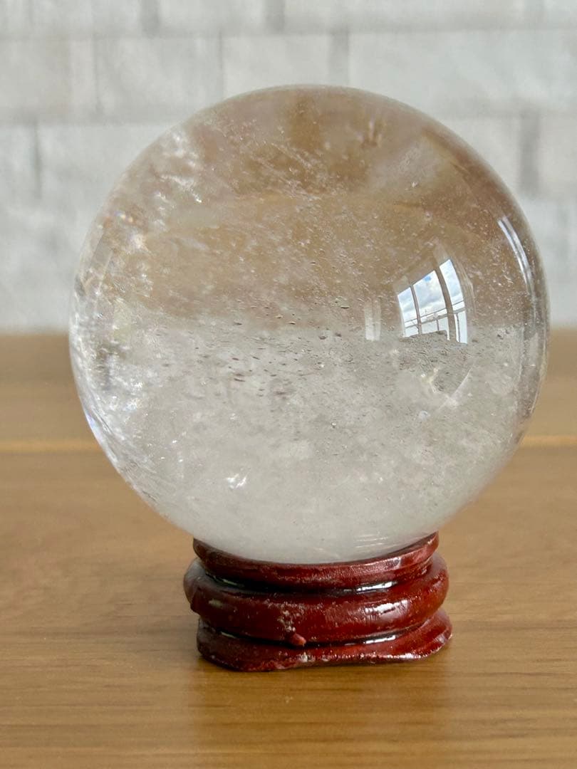 水晶　丸玉　スフィア✨　59.6㎜