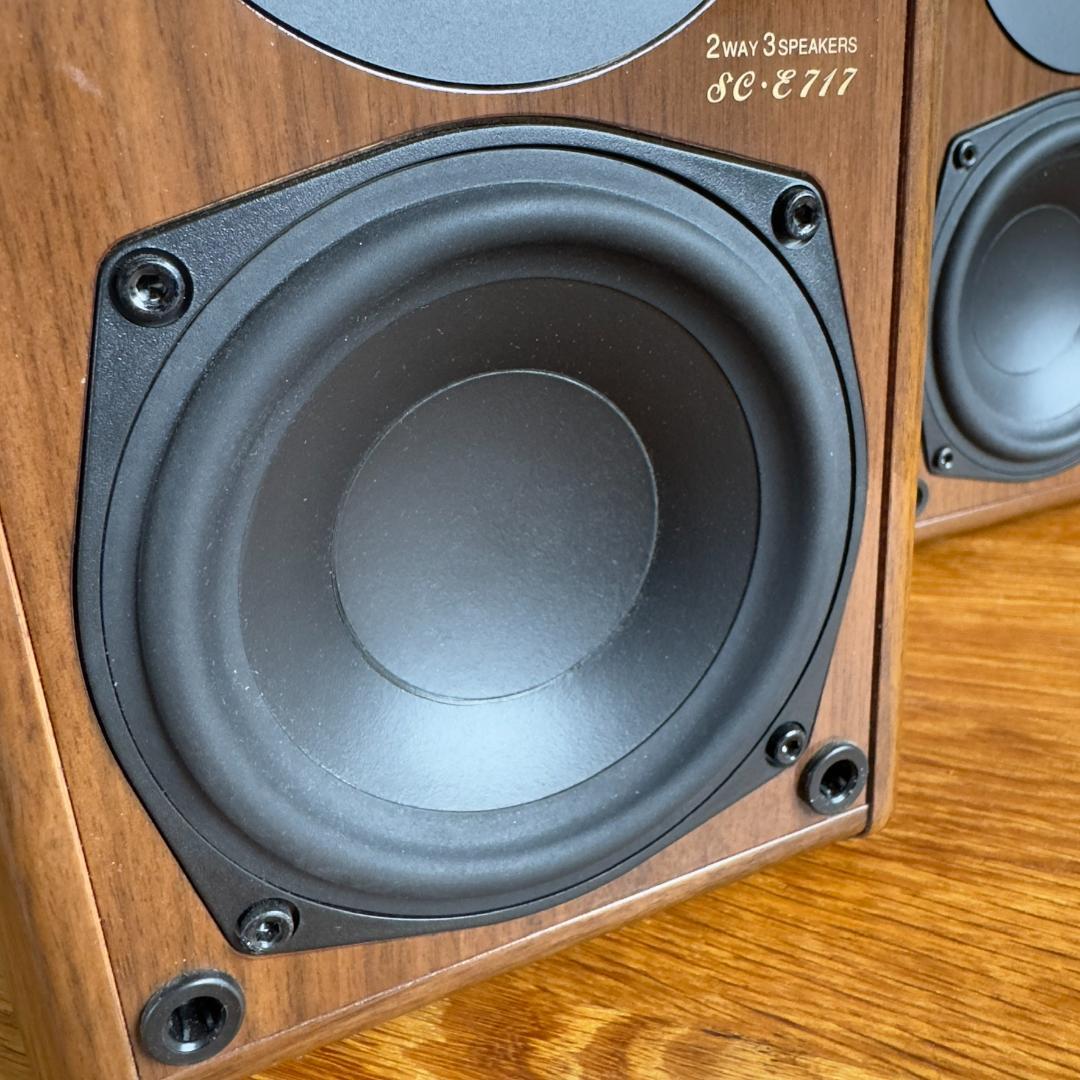 DENON SC-E717 ブックシェルフスピー カ デノン