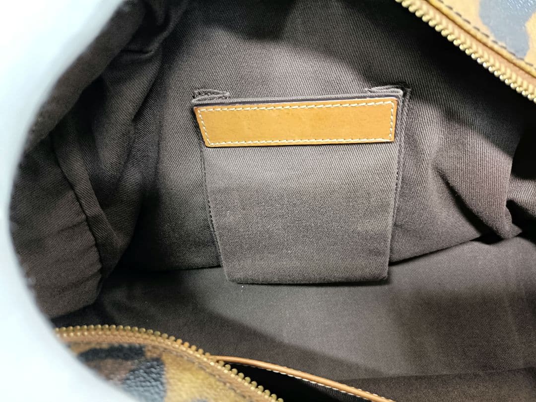 ドルチェ&ガッバーナ ヒョウ柄 ハンドバッグ ミニボストン オールレザー