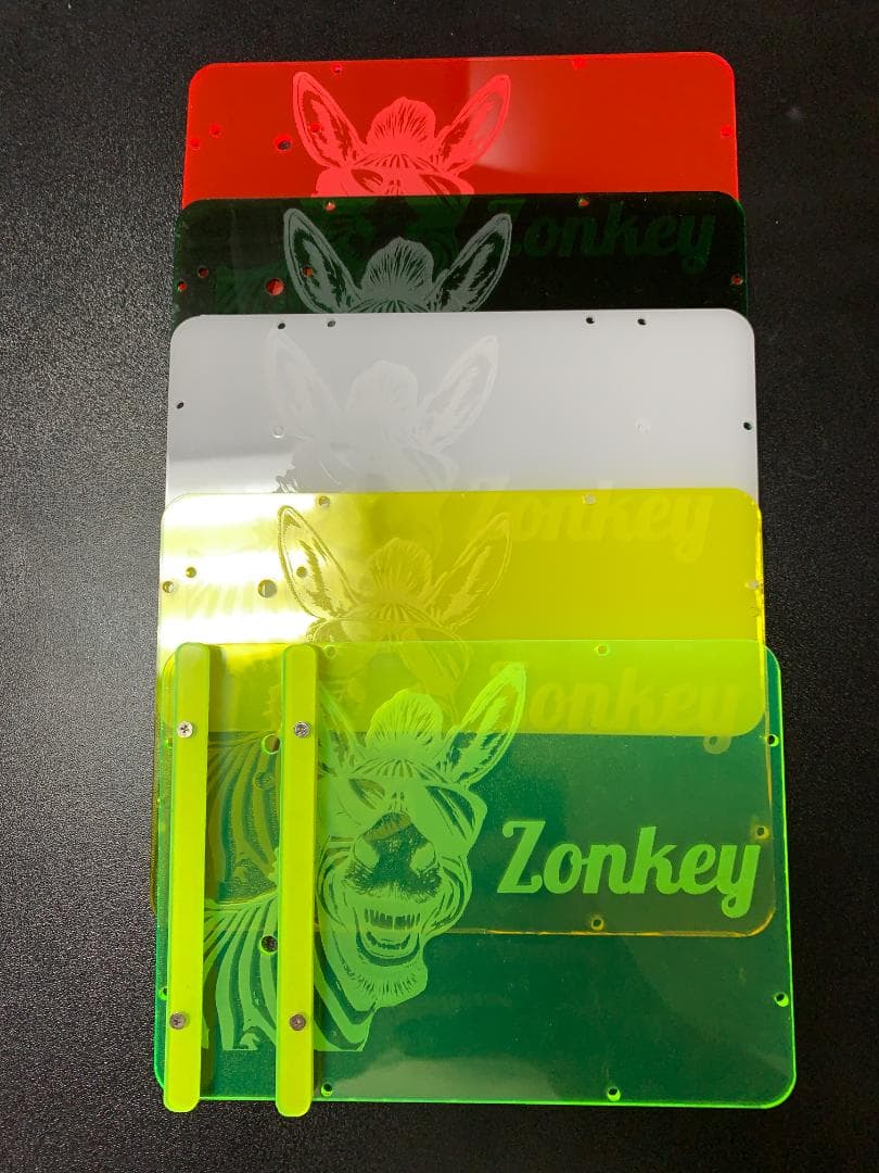 Keyball39用　ガスケットマウントケース（イエロー）