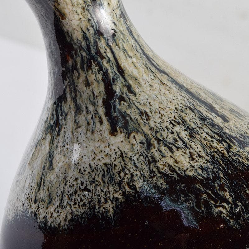 唐津焼　徳利　花入　表千家十三代無盡宗左（即中斎）極め箱　M　R9382