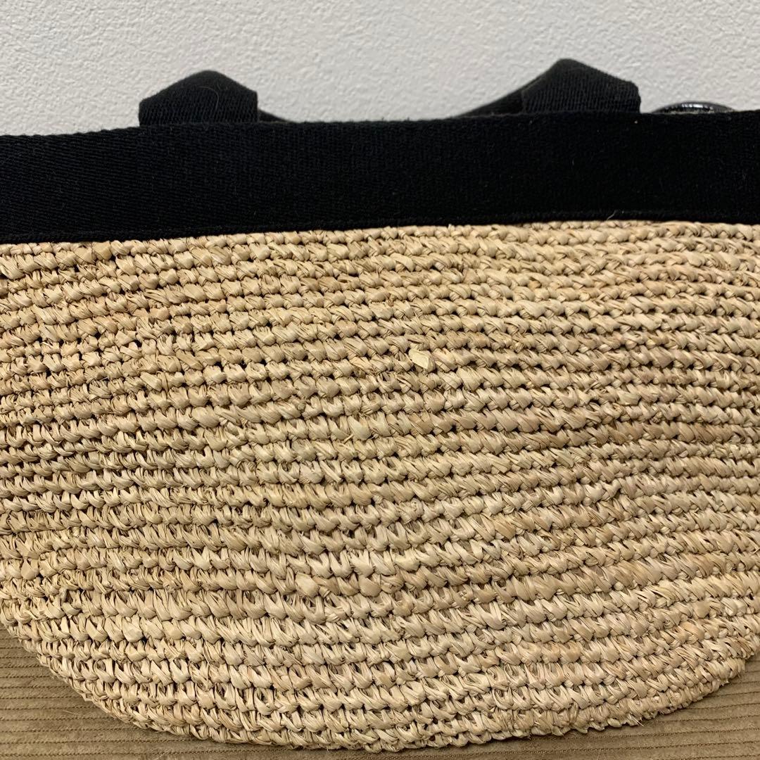 VIOLA'dOROヴィオラドーロ 2WAYラフィアバッグ カゴバック