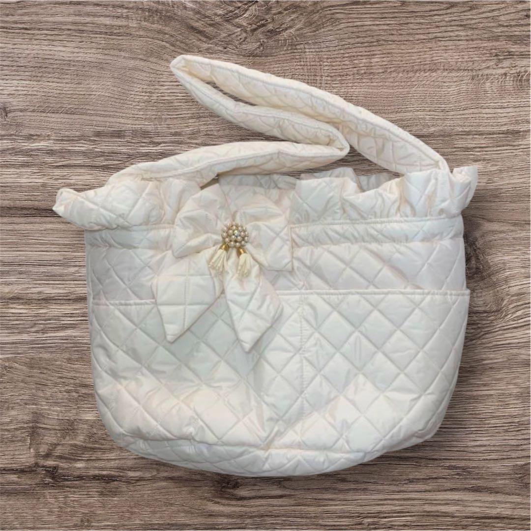 【新品未使用】 ボンボンコピーヌ キルティングキャリー Sサイズ