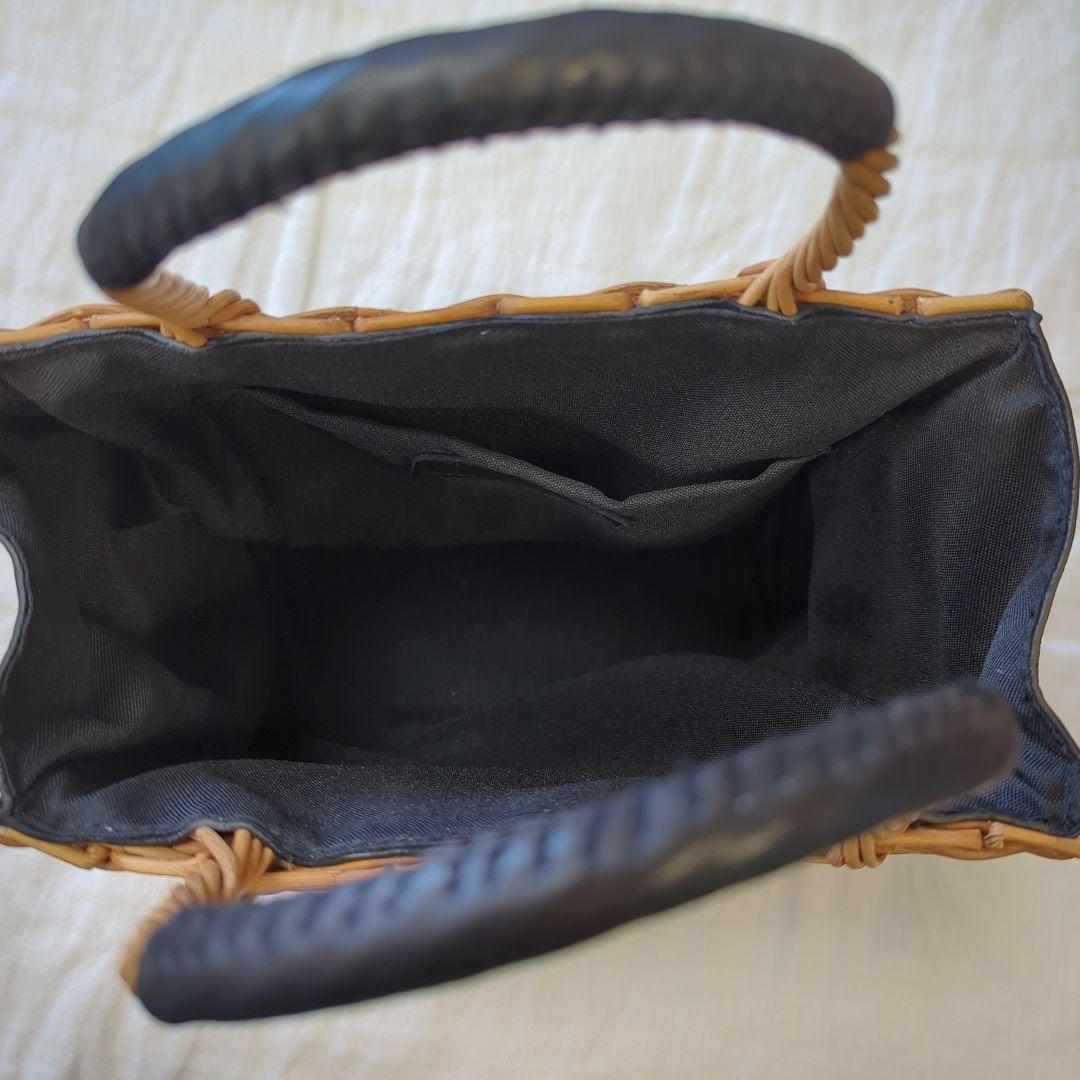 タイドウェイ　レザーかごバッグ