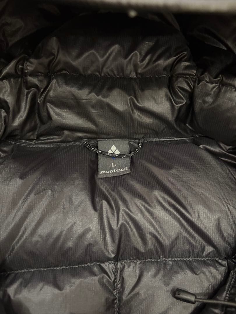 モンベル プラズマ1000 アルパイン ダウンパーカ L ブラック