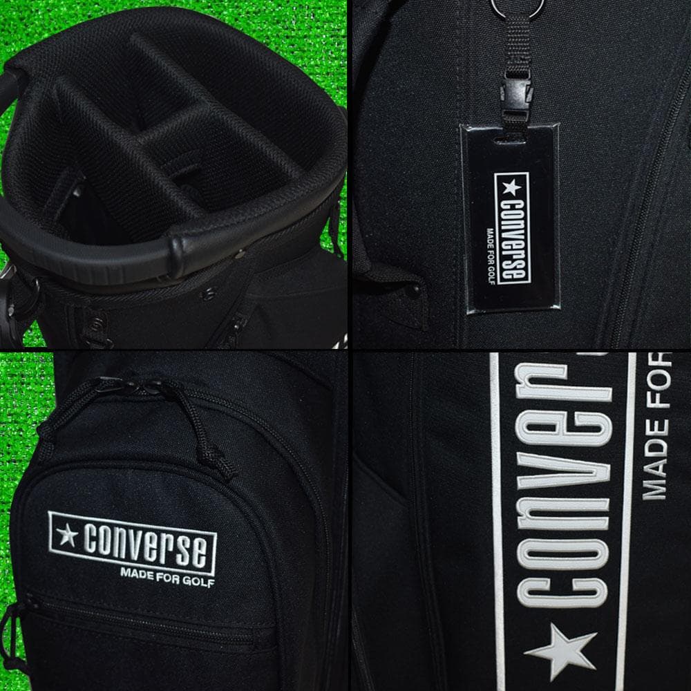 CONVERS/コンバース スタンド式 キャディバッグ９型【ブラック】新品！