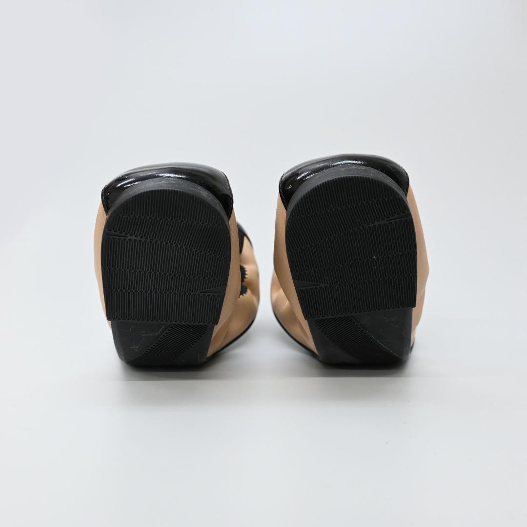 ■ 47977★フェラガモ MY PARIS10 フラットシューズ　ヴァラ