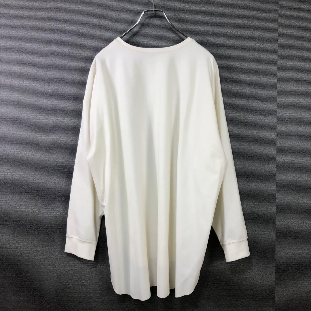 未使用品 BEARDSLEY 起毛Tブラウス F ホワイト