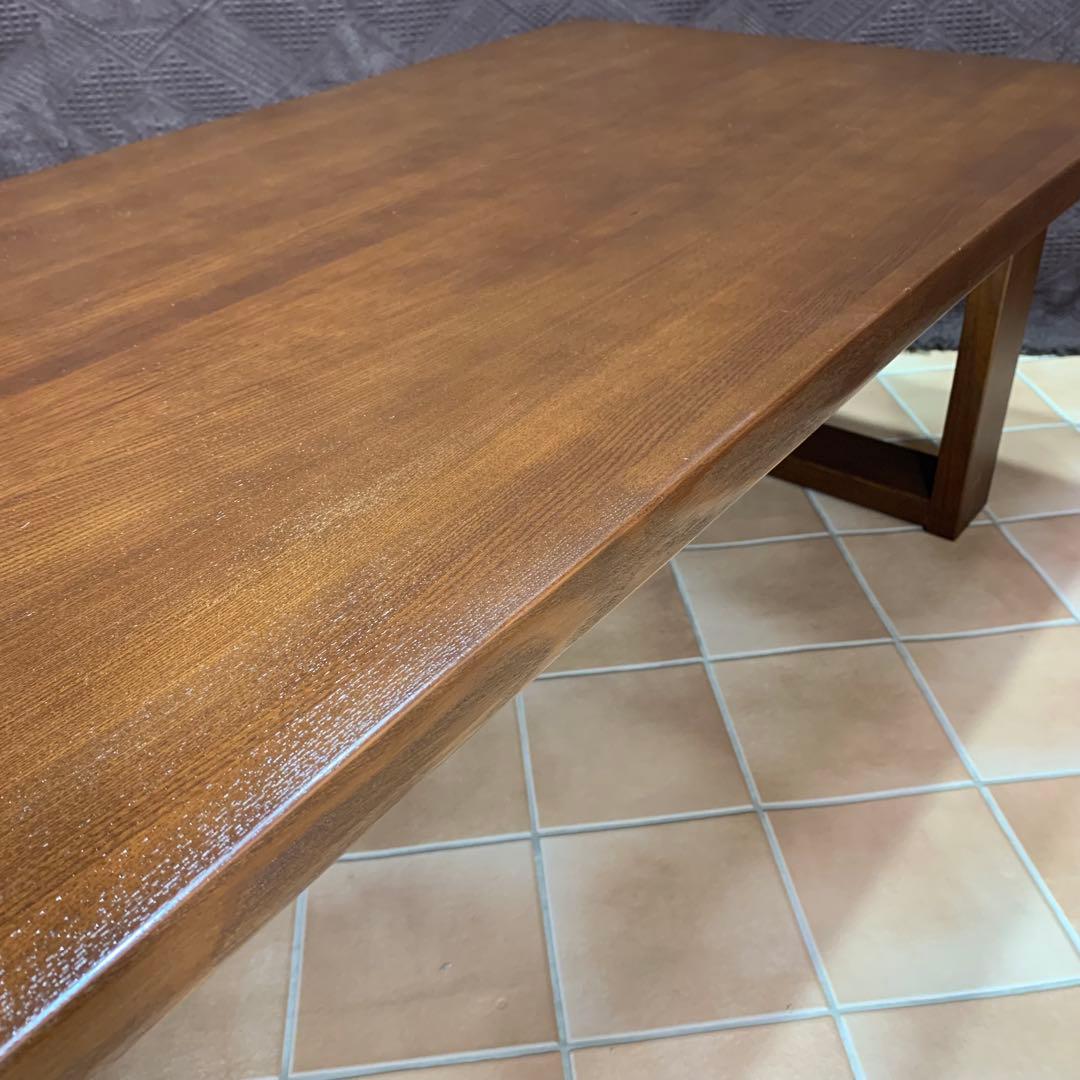 【自然耳付き】無垢材 ローテーブル コーヒーテーブル モダン 男前インテリア