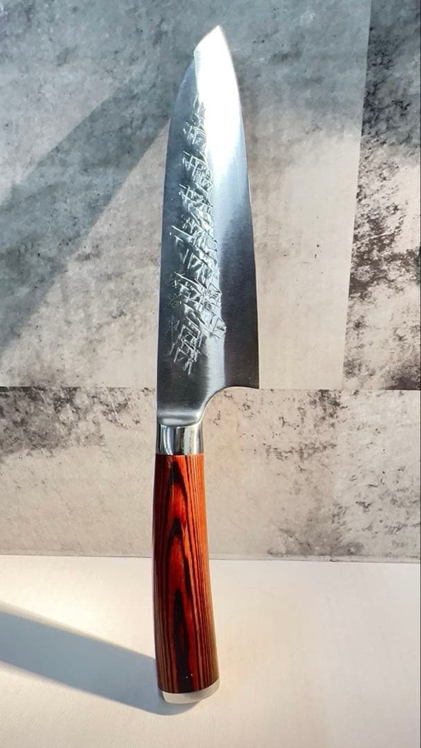 【新品未使用】三徳包丁【日本製和包丁】粉末ハイス鋼 SRS13鋼