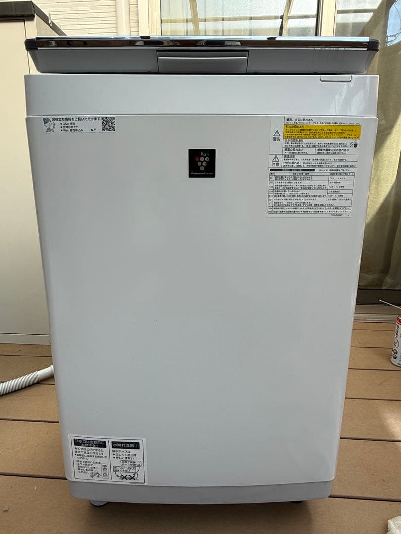 SHARP 縦型洗濯機 ES-PU11C 2019年製
