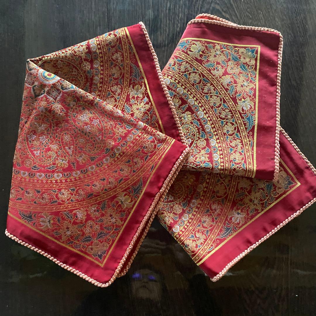 ペルシャ更紗　クッションカバー　3枚組