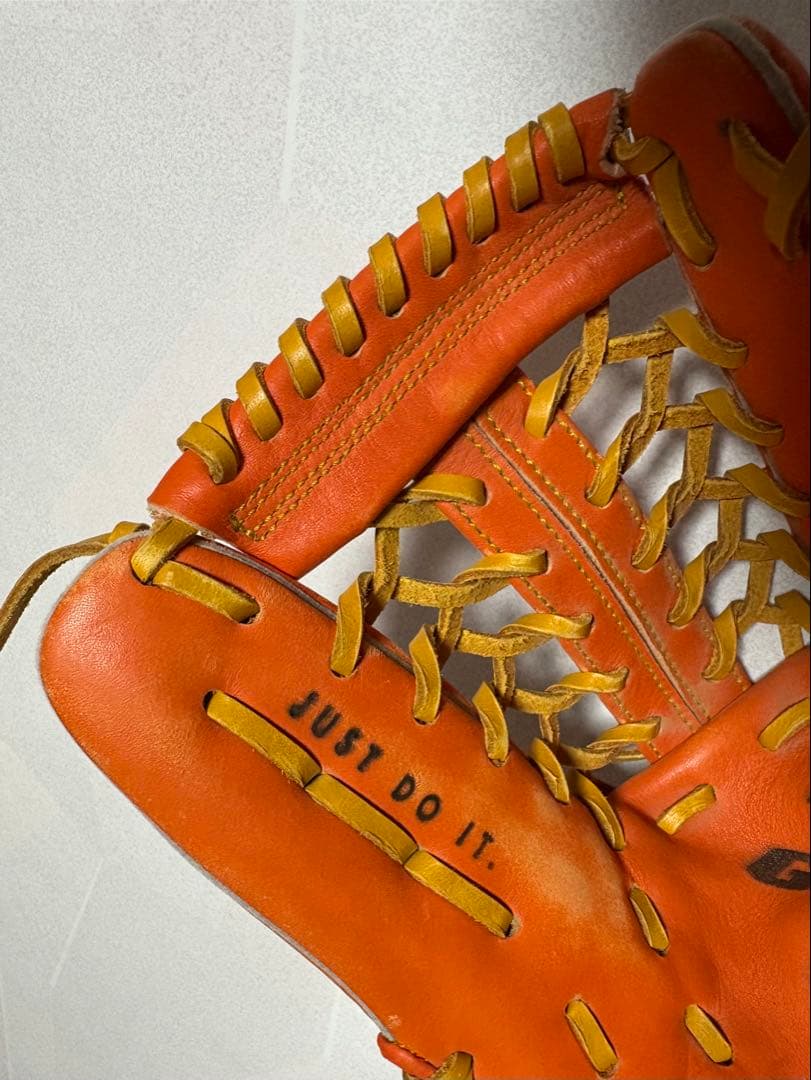 NIKE DIAMOND READY GATE 野球 グローブ 軟式　オレンジ