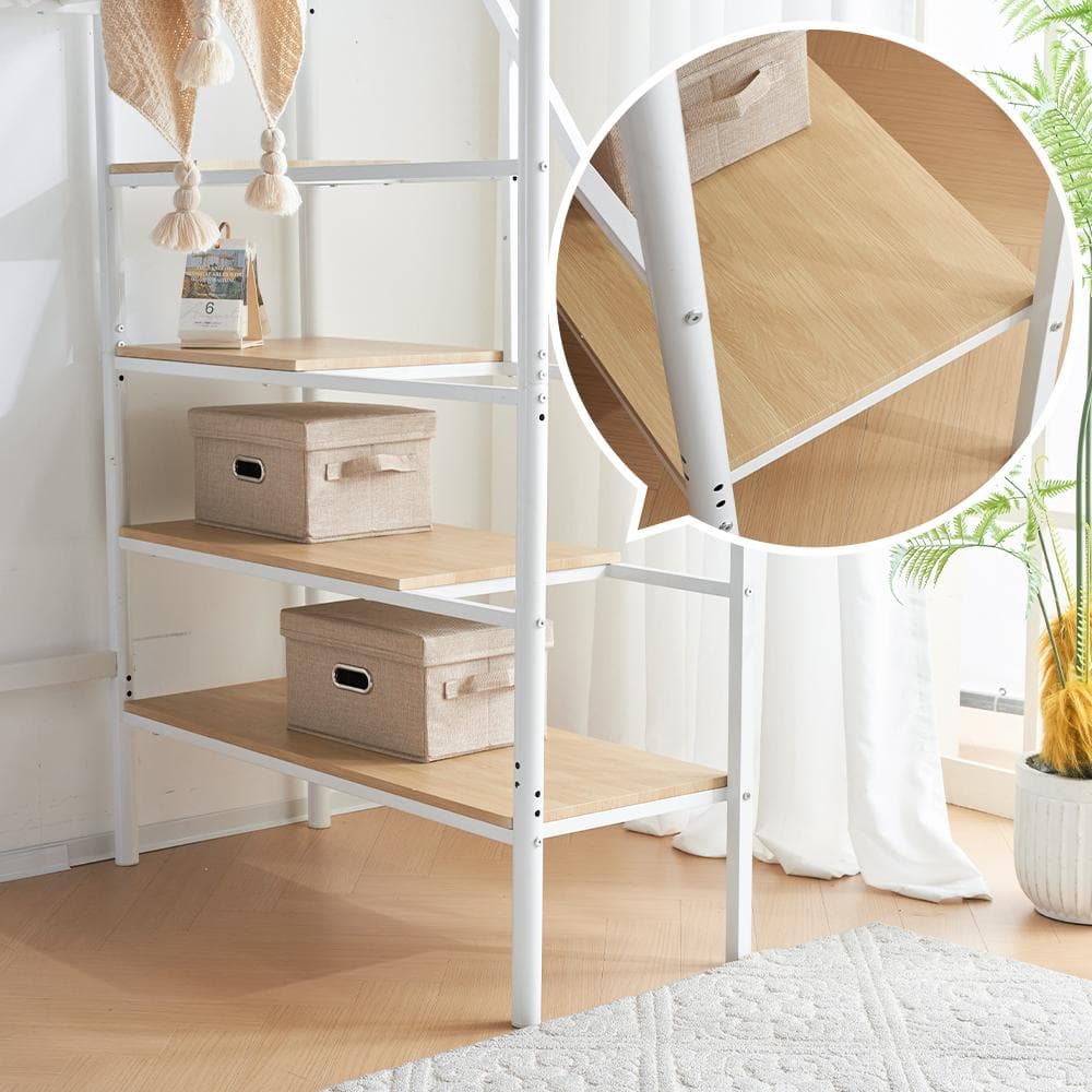 赤字価格！ロフトベッド シングル デスク付 北欧風 耐震 おしゃれ　Black