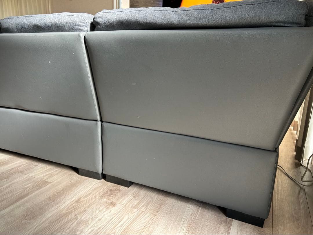 NITORI ニトリ 布張りカウチソファ