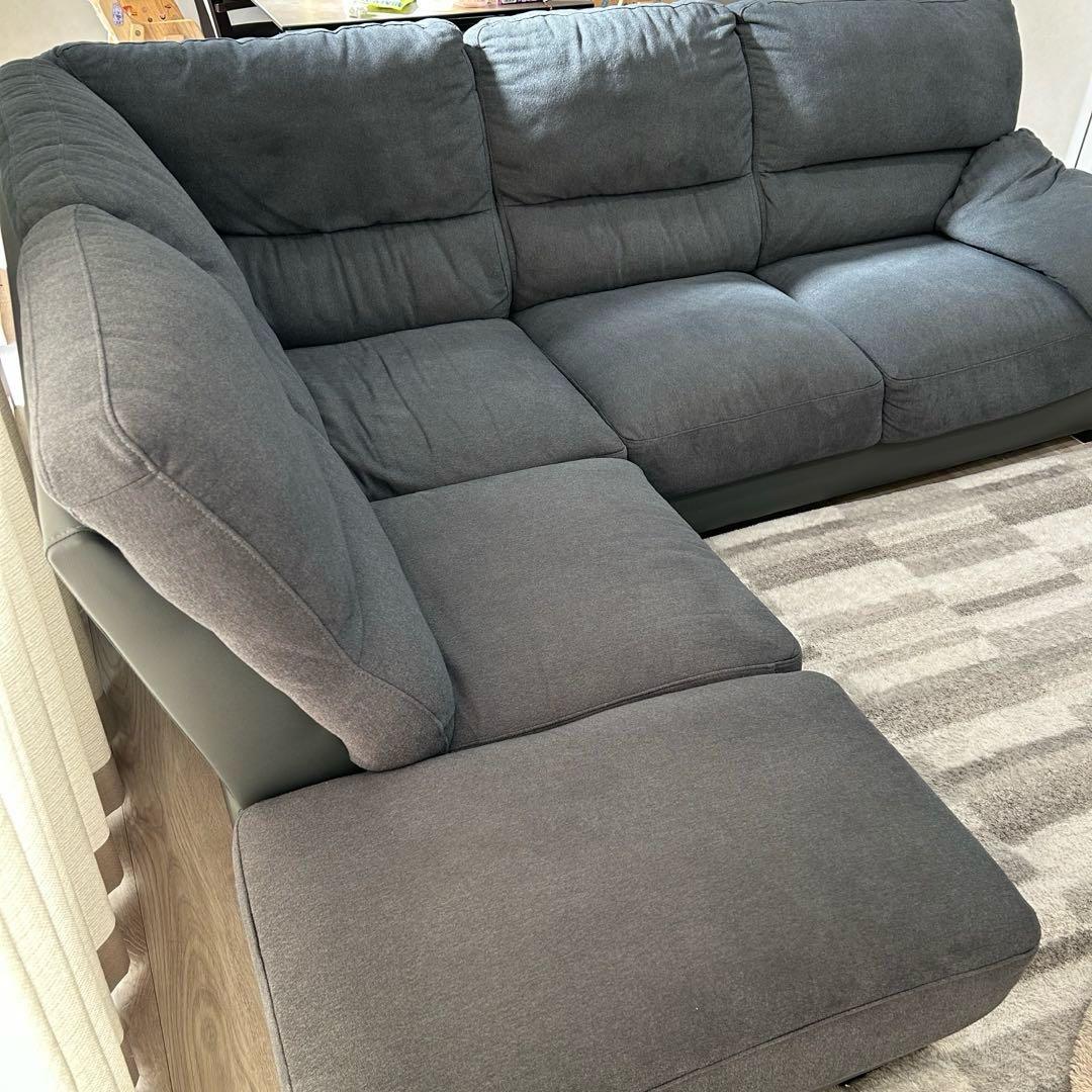 NITORI ニトリ 布張りカウチソファ