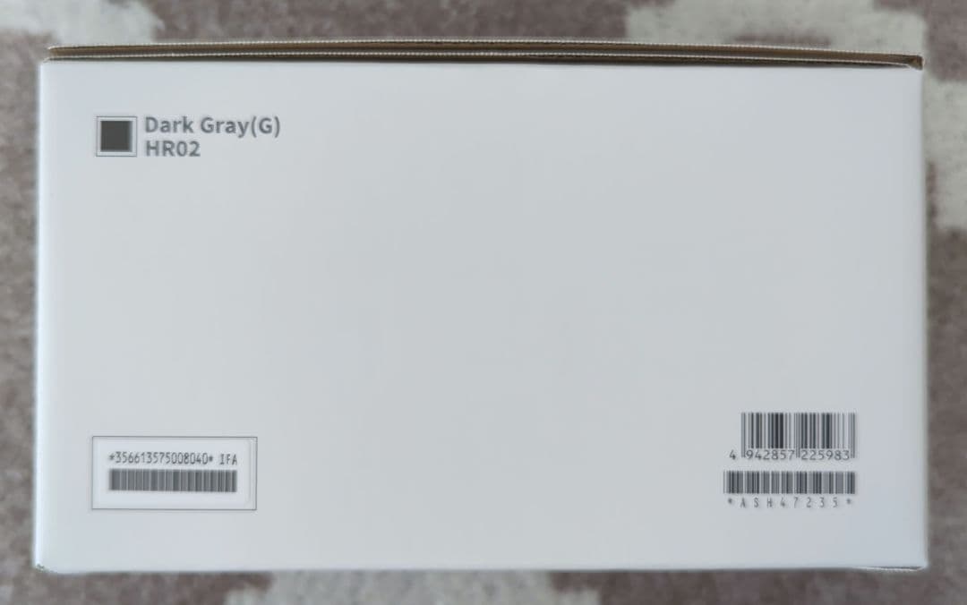 docomo HR02 5Gルーター ダークグレー