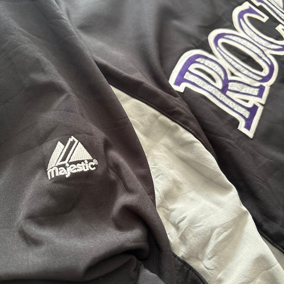 ウェア Majestic MLB COLORADO ROCKIES JACKET
