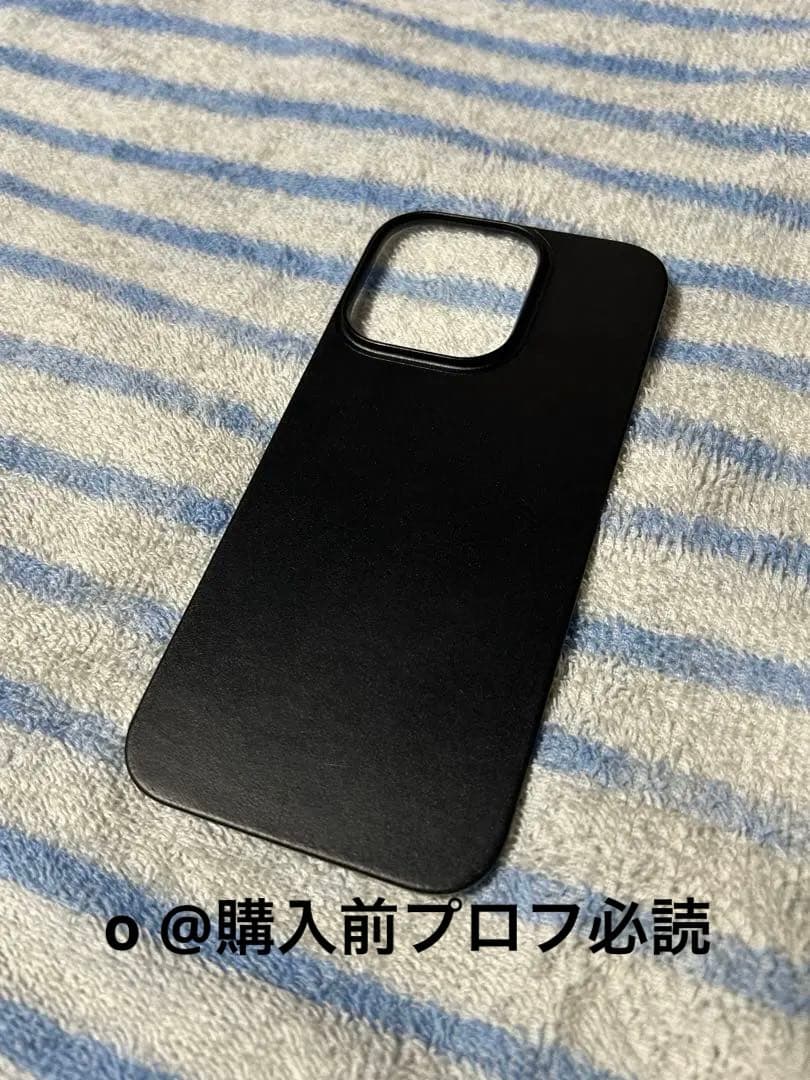 iPhoneアクセサリー NOMAD MagneticLeatherBack iPhone16Pro