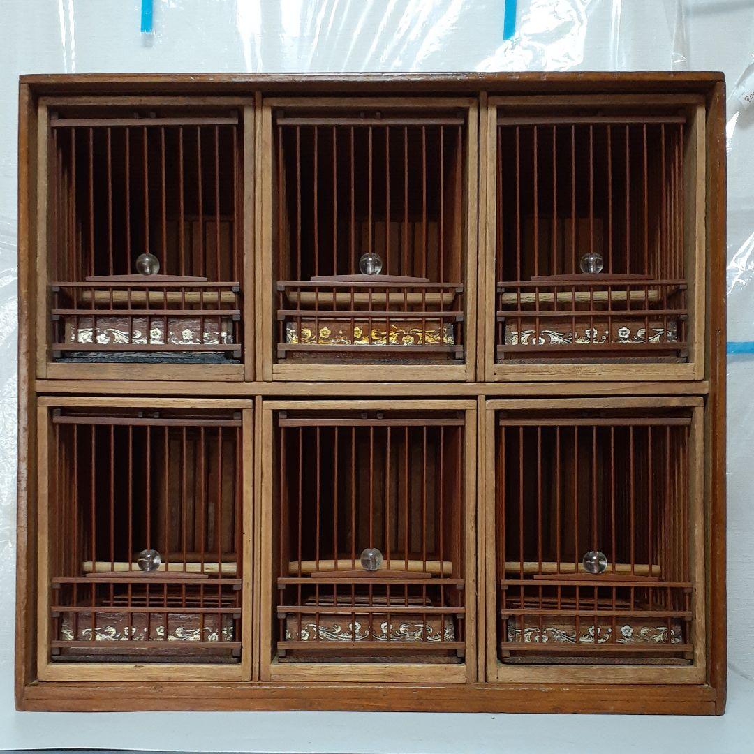 骨董鳥籠６個セット