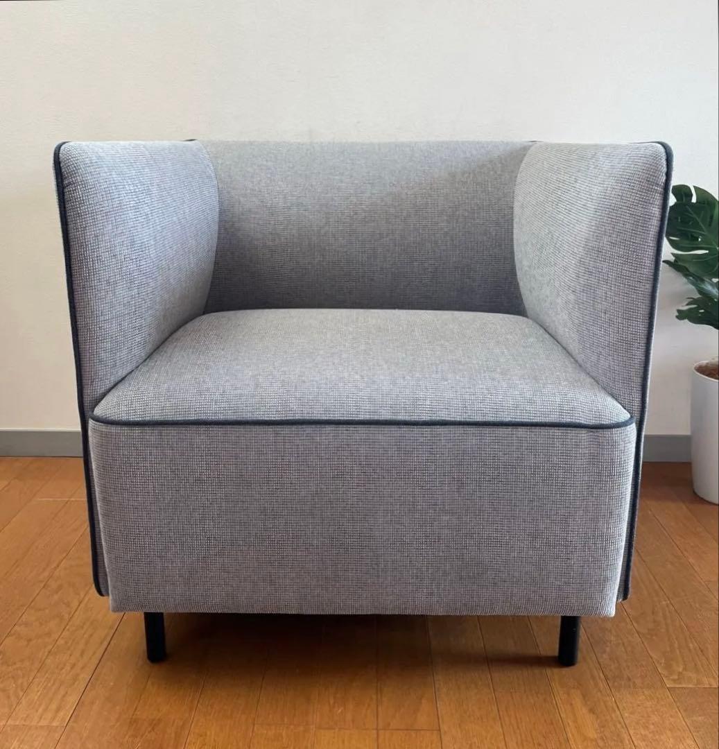 PLUS プラス　S1 アームチェア　19万　シングルソファ　モダン　美品