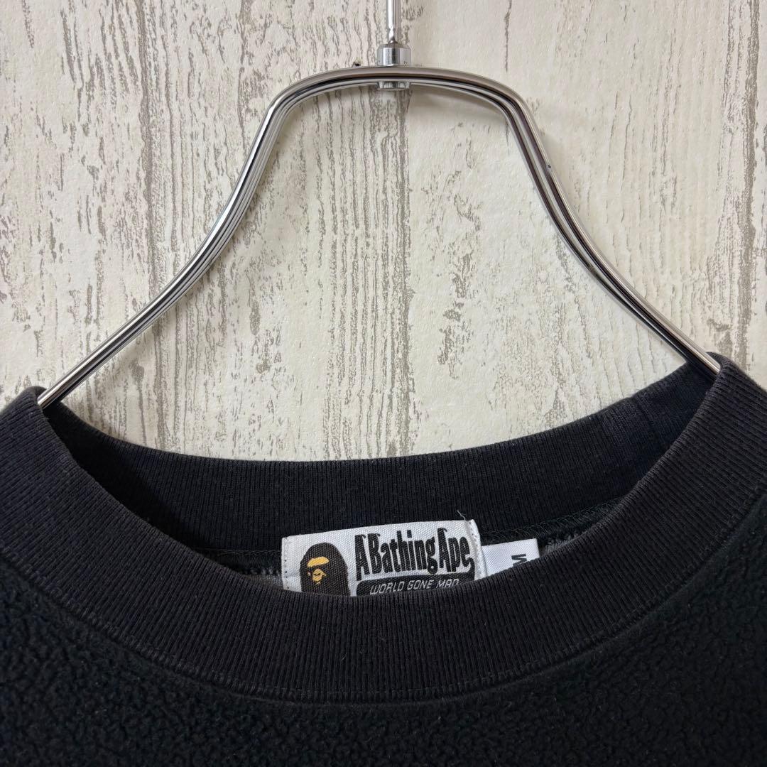 【激レア】A BATHING APE スウェット　トレーナー　フリース　ベイプ