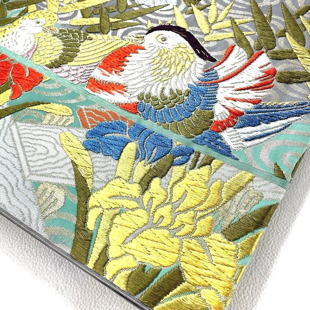 専用帯5885 5032 二点セット ●高級 正絹 六通 袋帯