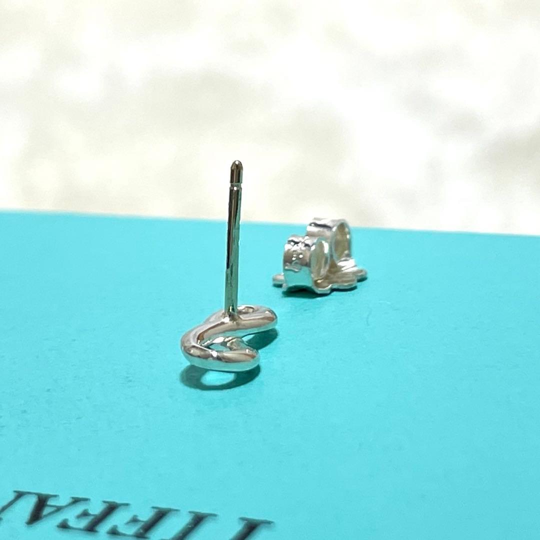 【極美品】ティファニー　インフィニティピアス片耳　メンズ/レディース　巾着袋付属