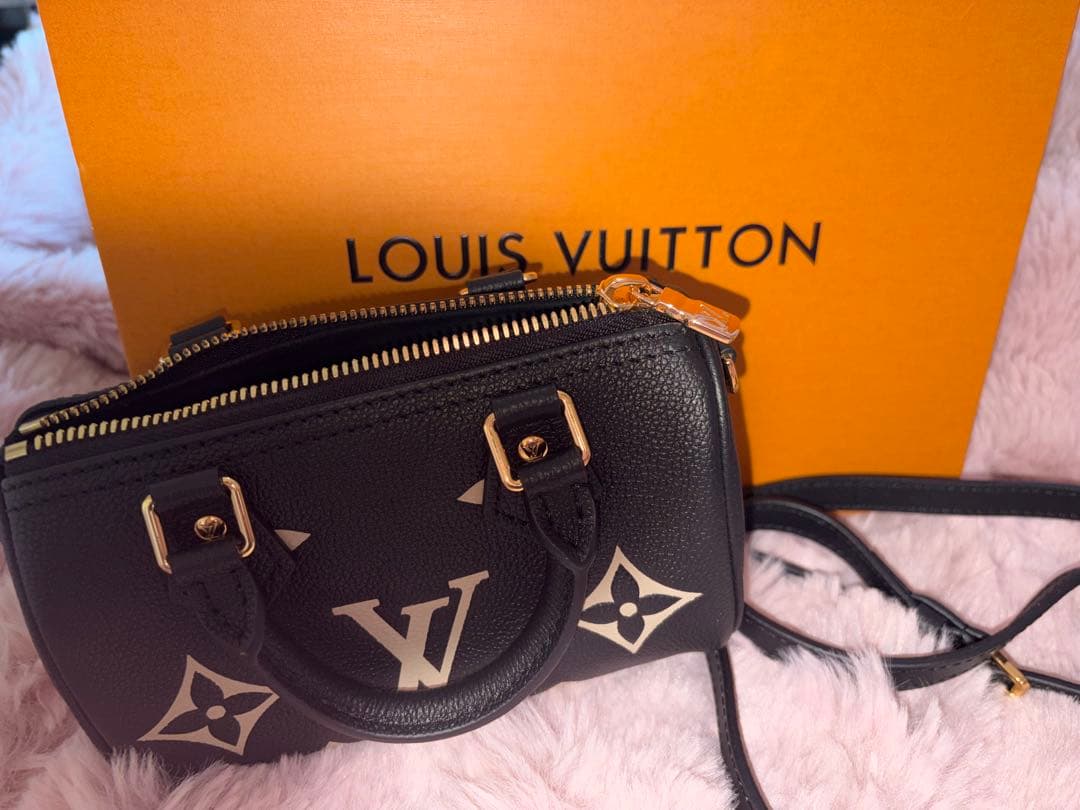 Louis Vuitton モノグラム ナノスピーディー