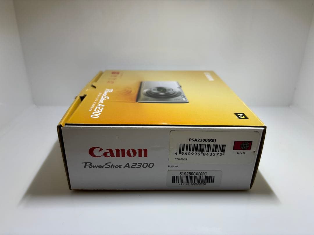 写真あり【箱付美品】キャノンCanon PowerShot A2300 ピンク