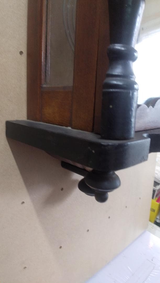 古い柱時計    ⑬