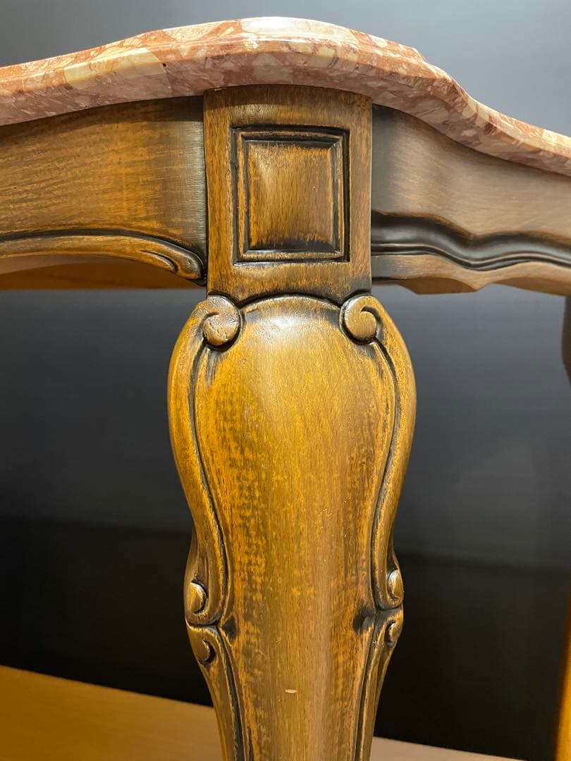 イタリア製　高級　コンソール テーブル 猫脚