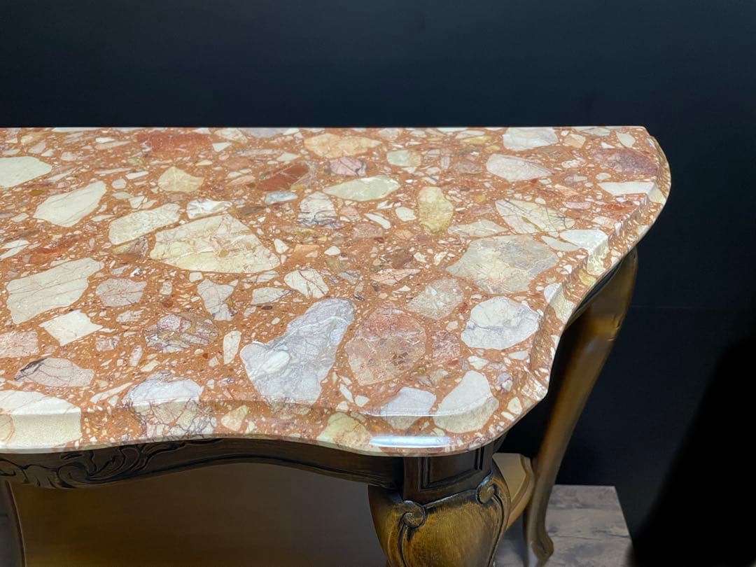 イタリア製　高級　コンソール テーブル 猫脚