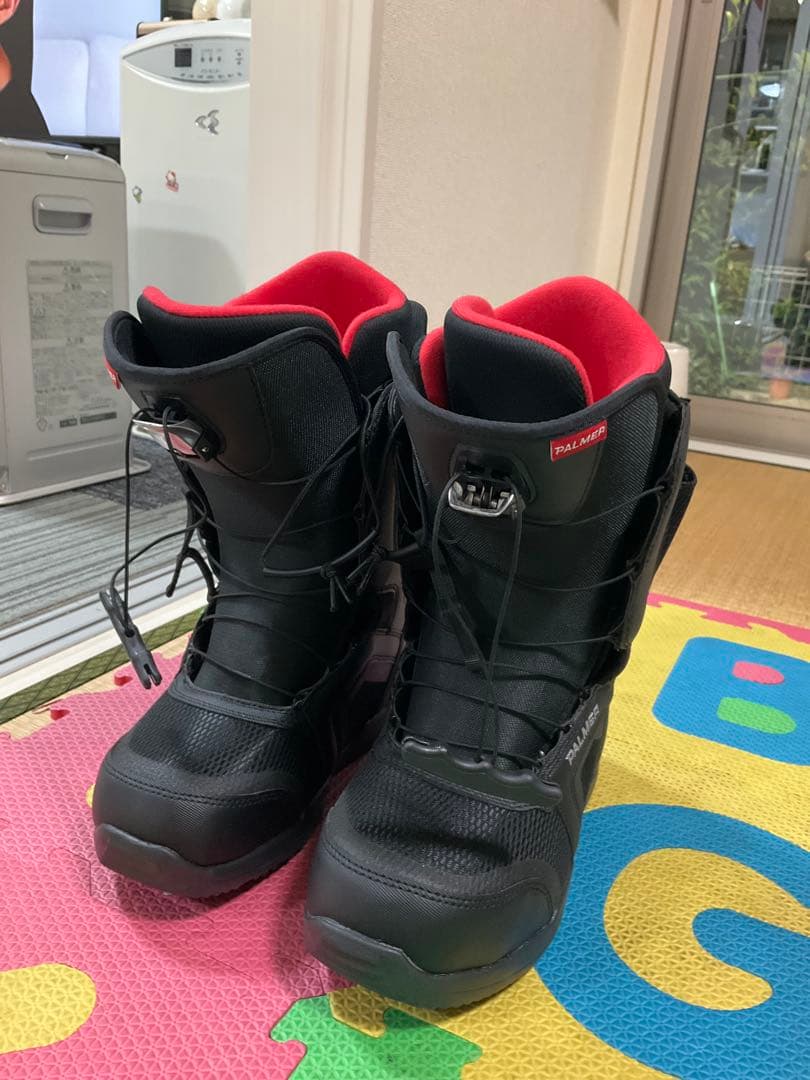 Palmer スノーボードブーツ/25.5cm/クイックレーシング/ブラック