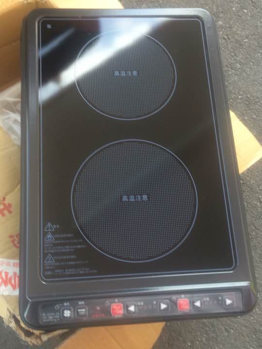 ミニキッチン用ハイラジエントヒーターWタイプ