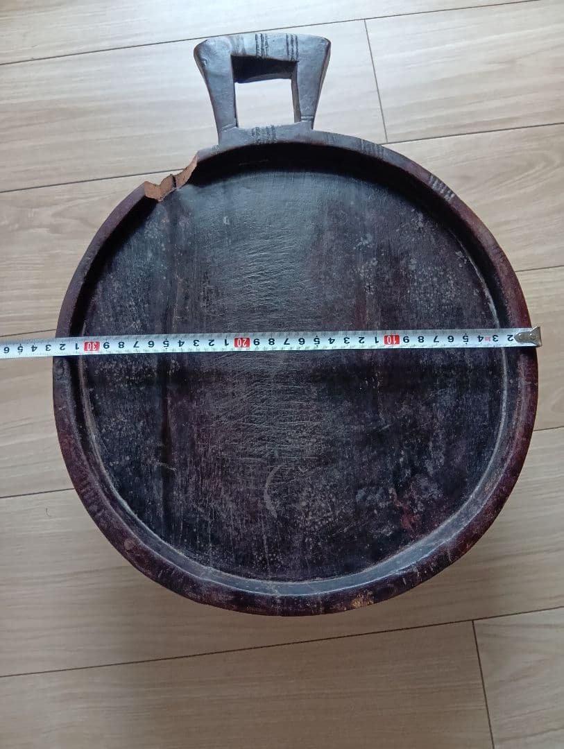 アフリカ　エチオピア　アンティーク　コーヒーテーブル