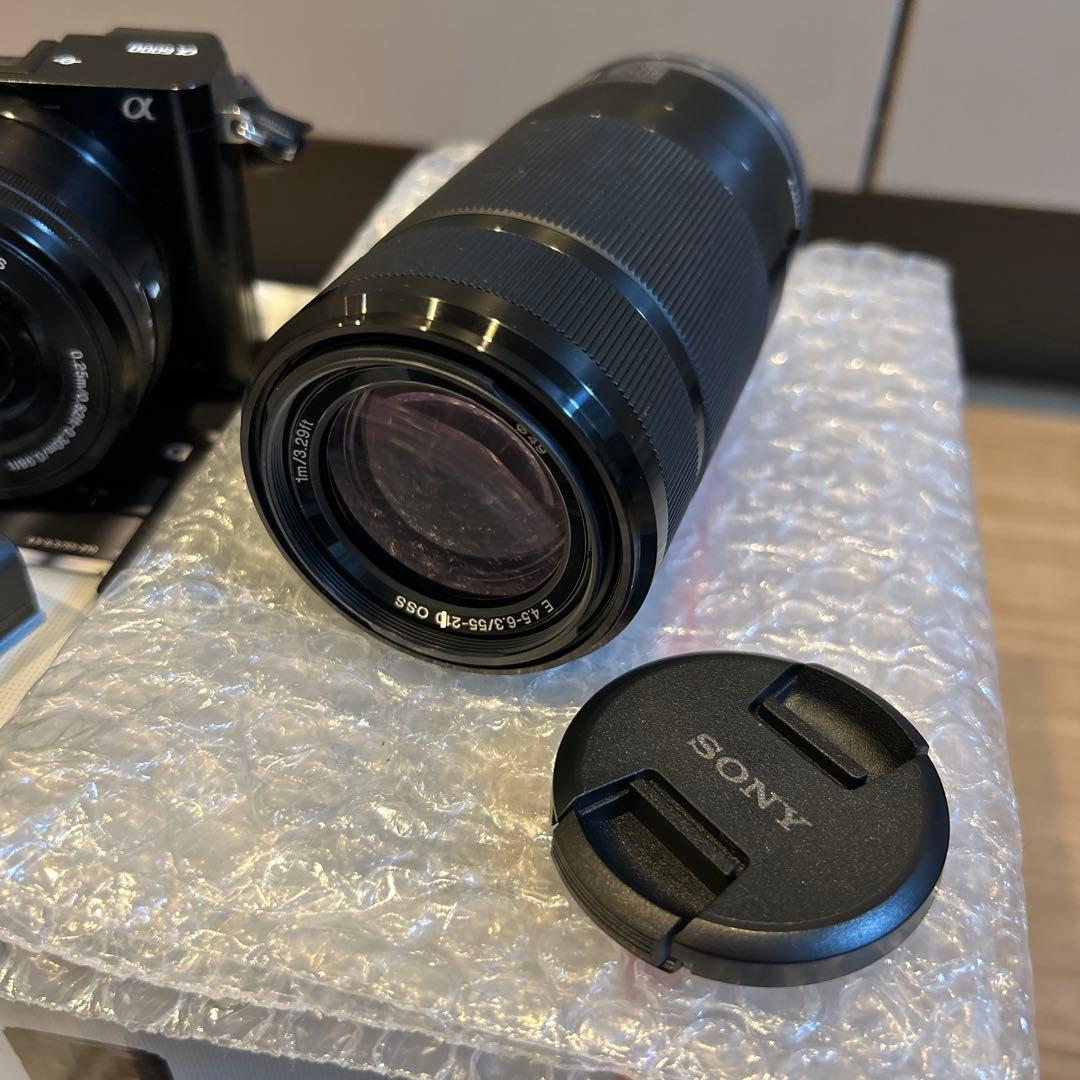 【週末割引】Sony α6000 ミラーレスカメラ ダブルズームレンズセット