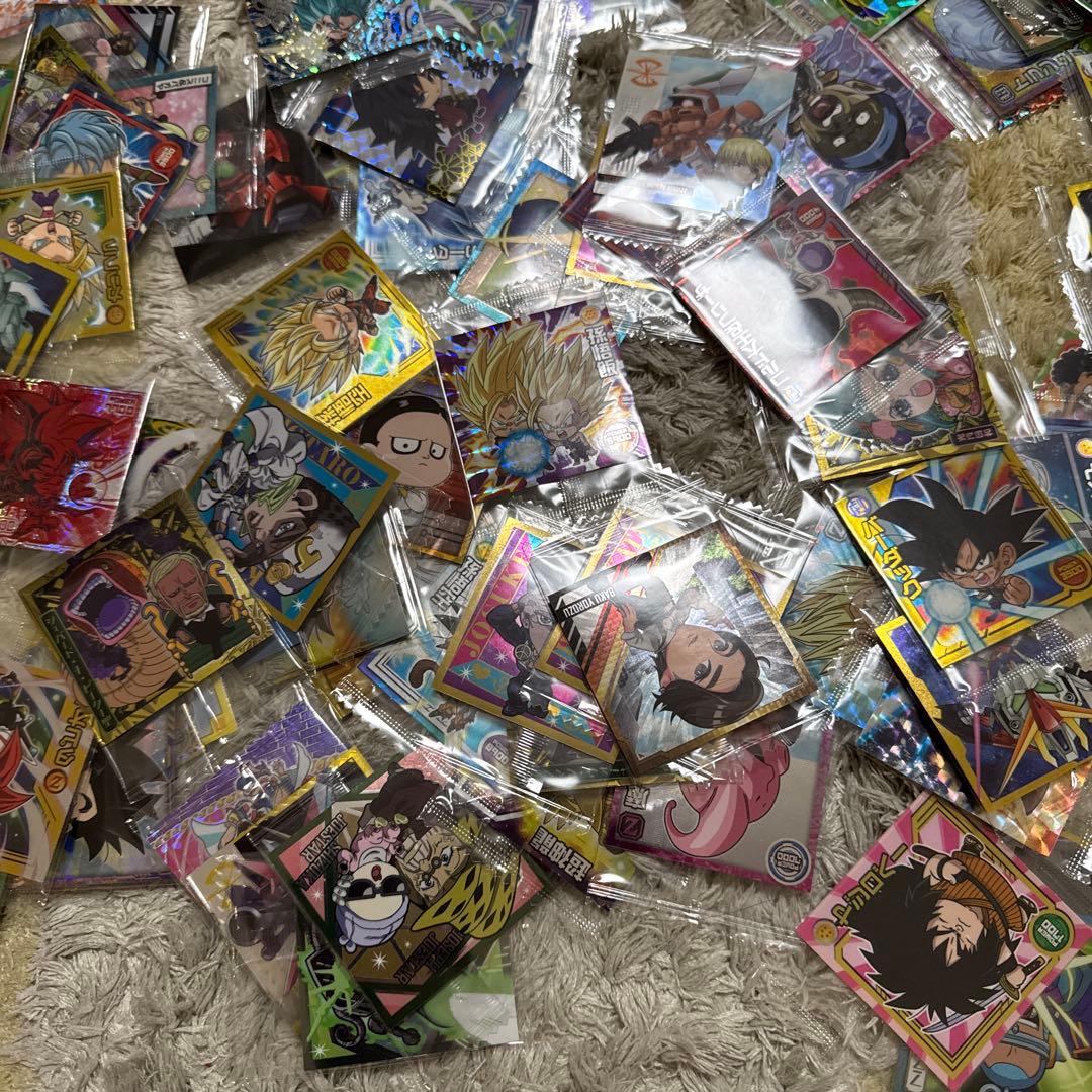ワンピース、ドラゴンボール　他　ウエハースシール　まとめ売り【5473