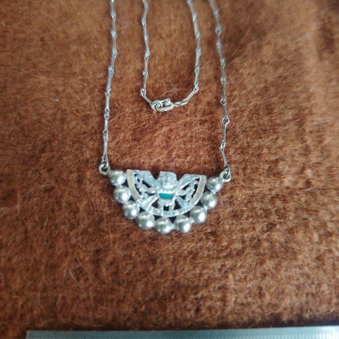 シルバー　ネックレス　シパン　ラピスラズリ