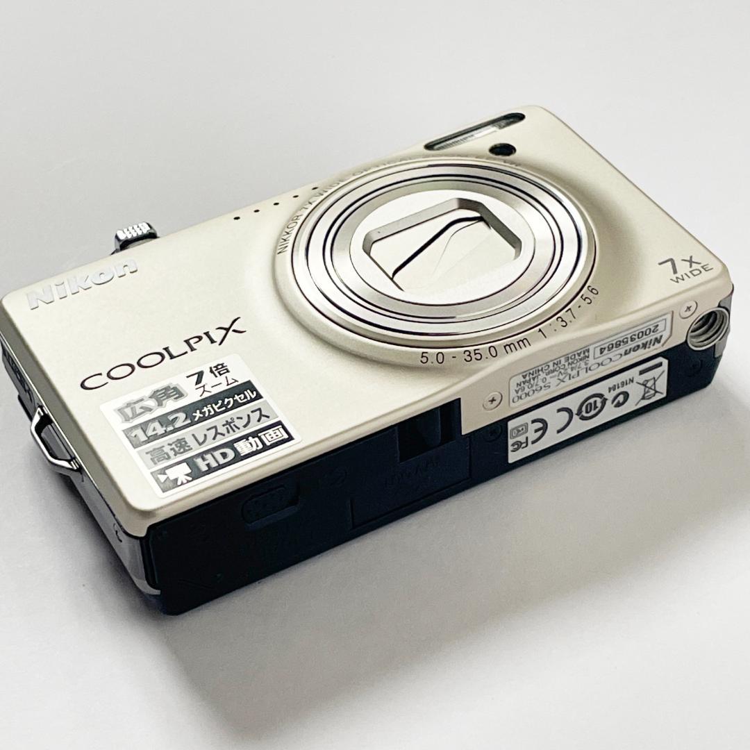 美品 ニコン Nikon COOLPIX S6000 元箱他付属あり