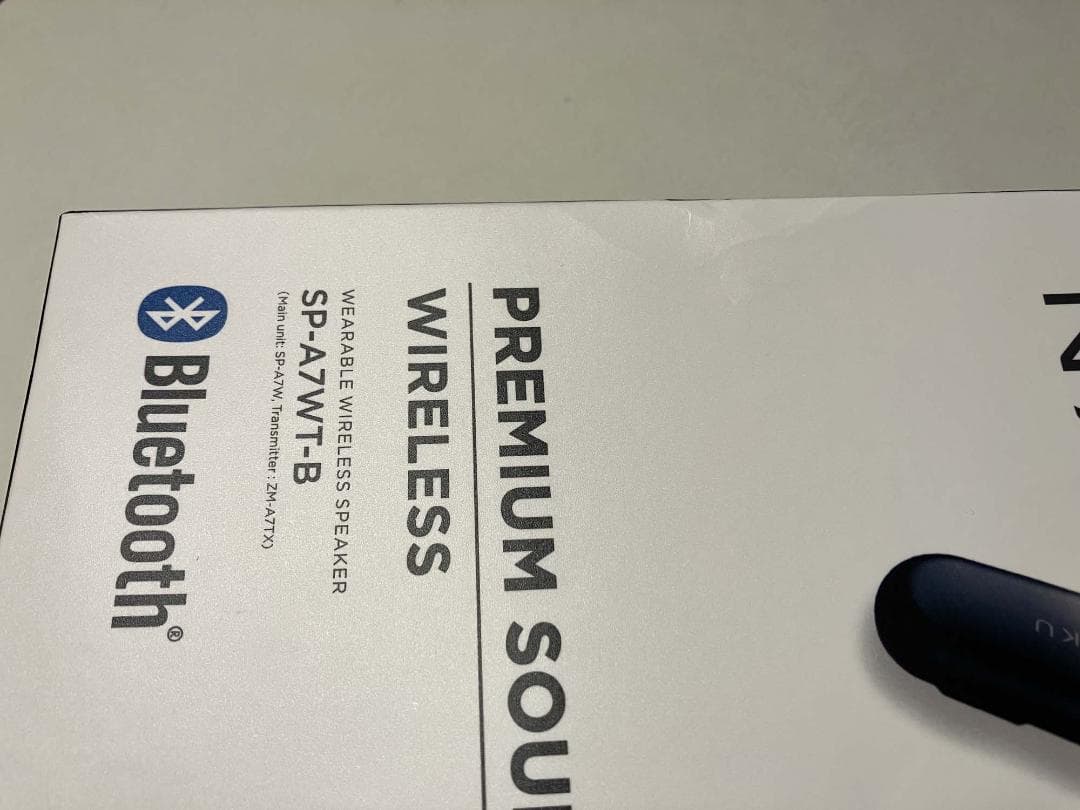 首掛けスピーカー JVCケンウッド SP-A7WT 未使用 送料込み！