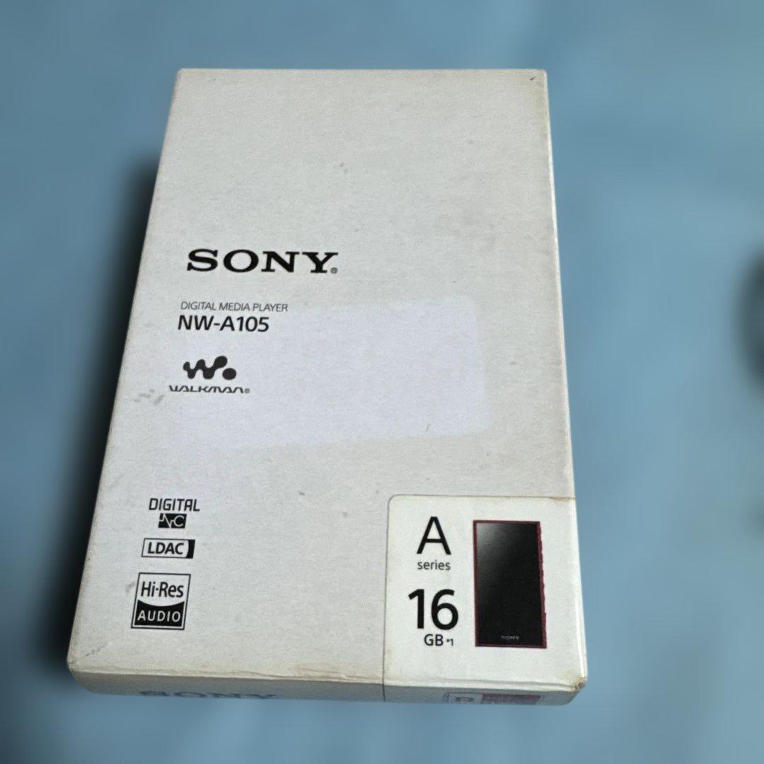 【動作確認】SONY WALKMAN NW-A105（R）レッド 16GB