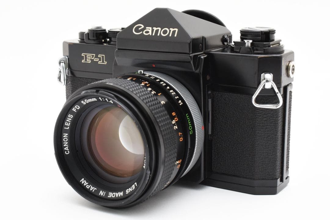 ■ 美品 ■ キャノン　Canon F-1 + 50mm F1.4 s.s.c.